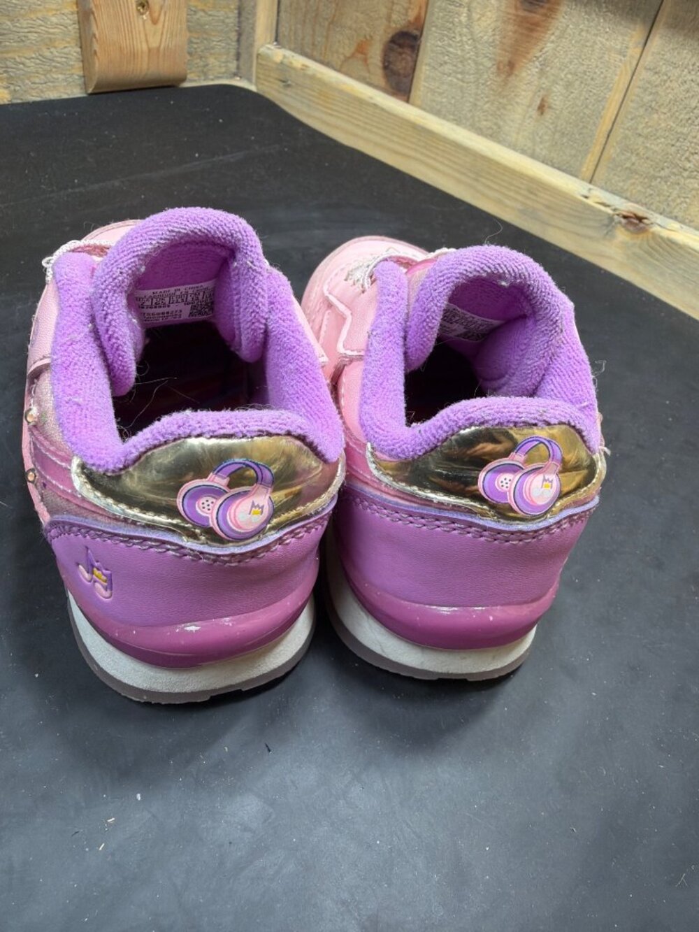 Reebok My Little Pony Pipp Petals Pink Sneakers Toddler Girls Size 7 Shoes Cute! - Picture 5 of 9